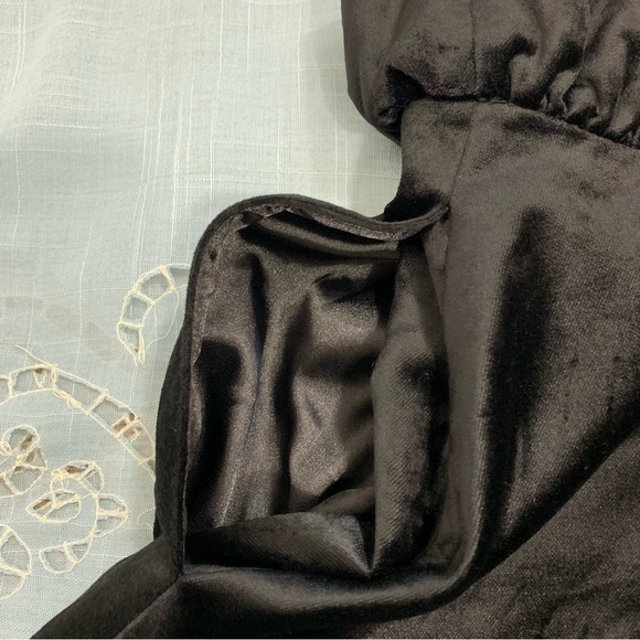 Ted Baker Celeena Queen Bee black velvet dress NWT - Picture 13 of 16
